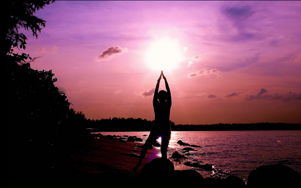 Yoga_sunset