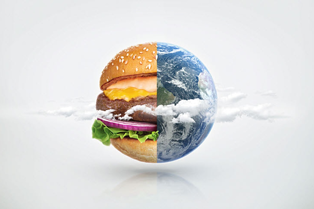 Deze hamburger verbetert het klimaat