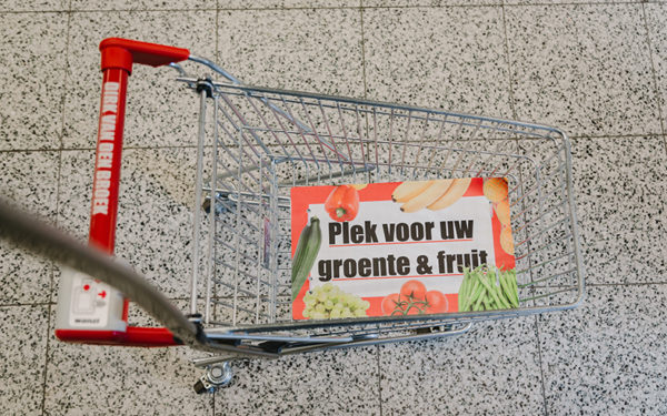 Nudging op grote schaal ingezet voor gezondere supermarktaankopen