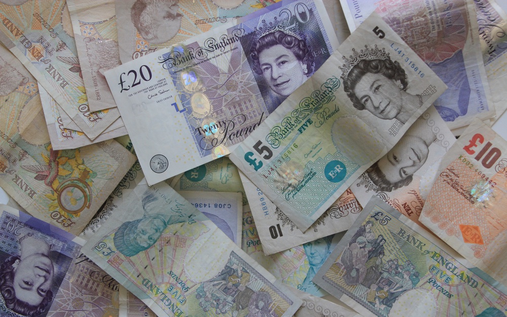 Wijzigingen van plakboek ik ben gelukkig Engelse bank print eigen geld voor goede doelen - The Optimist