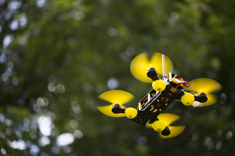 drone vervangt bestrijdingsmiddel