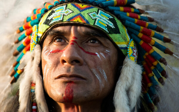 Portrait,Native,American,Or,American,Indian,Indigenous,Peoples,Of,The
