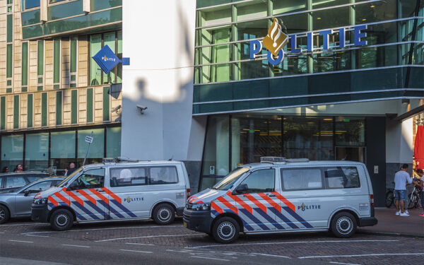 Police,Headquarter,In,The,City,Of,Amsterdam,-,Amsterdam,/