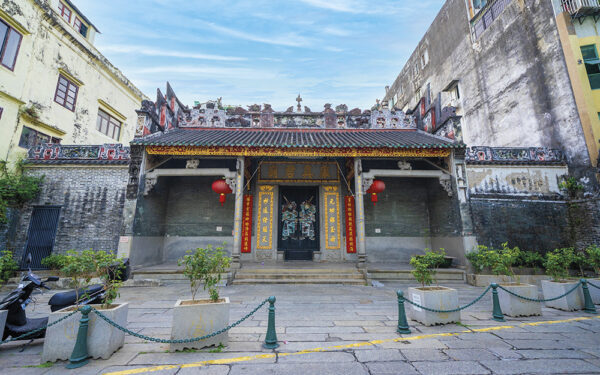 Macau,,China,-,November,28,,2023:,Hong,Chan,Kuan,Temple.